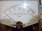 Triplet / Bell System 420-G Used By Western Electric Test Panel Meter.. Fixed Price $75.00.