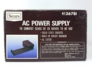 New Sears Cb Radio Power Supply Converter 120V Ac To 12V Dc Home Use # 6136781. Fixed Price $142.49.