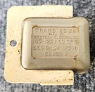 Western Electric Trans 2012 105-125V 60CPS Class (vguc). Fixed Price $9.95.