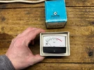 New Old Stock Calectro DI-931 Precision Meter, "s" Signal Strength, Japan. Fixed Price $14.99.