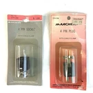 Radio Shack 4 Pin Plug And Socket Vintage New Old Stock Female W/clamp. Fixed Price $27.75.