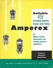 Brochure - Amperex Frame Grid Vacuum Tubes C1950'S Electronics (ST553). Fixed Price $13.01.