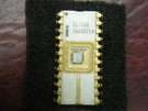 Vintage Intel C1702A Eprom Early 1970S, Gold Plated Pins, White Ceramic, Erased. Fixed Price $39.50.