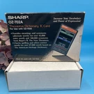 Sharp OZ-702A Thesaurus Dictionary Application Card For Use With OZ-7000 New. Fixed Price $35.95.