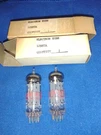 (2) Nos Sylvania 12BH7A Gray Plate Tubes - Matching Pair. Fixed Price $69.00.