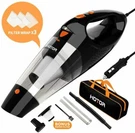 Deep Cleaning High Power 12V Portable Vacuum Cleaner 16.4 Ft Cord Use For Car. Fixed Price $49.99.