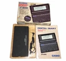 Casio Digital Diary SF-8000 64KB Vintage Electronics Japan Iob. Fixed Price $60.00.