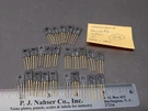 Motorola Transistor 657180 (2N5192) Quantity 25 Gold Plated Nos Npn Wurlitzer. Fixed Price $20.00.