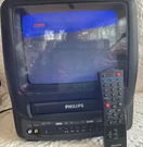 2001 Philips CCC092AT01 9" Tv Vhs Combo Cord Remote Faceplate Included **read. Fixed Price $279.99.