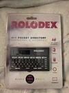 Vintage Rolodex Pocket Directory Organizer R411-3 Planner New. Fixed Price $9.95.