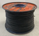 Belden 18 Feed Black Celanese Braided Waxed Hook-up Wire (1000 Ft). Fixed Price $185.00.