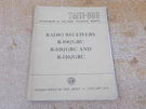 TM11-898 Radio Receivers R-108/GRC R-109/GRC R-110 Technical Manual (original). Fixed Price $30.00.