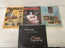 Heathkit Electronics Catalogs 1968 1969 1970 1974 Vintage Computers Bldrs. Fixed Price $49.99.