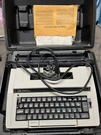 Smith Corona Electra Xt Electric Portable Typewriter Carrying Case. Fixed Price $65.00.
