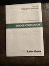 60-2202 Radio Shack Bridge Companion Owner's Manual 1987 16 Pages. Fixed Price $7.50.
