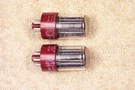 Two, Rca 5691, Red Base, Matching Date Pair, Reliability, 6SL7GT. Fixed Price $238.95.