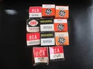 11 Nos Nib Syl Ge Rca 6AV5GA 6FW5 Audio Sweep Radio Tubes. Fixed Price $33.00.