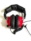 Vanco HF-24RS Stereo Headphones Red With Gold Plug Open Box. Fixed Price $15.51.