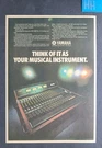 Yamaha PM-1000 16 4 Mixing Console Promo Print Advertisement 1975. Fixed Price $7.95.