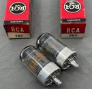 (2) Rca 7N7 Vacuum Tubes Loctal Black Plates Getters Tests Nos Amplitrex. Fixed Price $44.99.