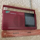 Vtg Soundesign Model 2210 Red Am/fm Portable Radio Color Tunes 1980S Tested. Fixed Price $22.00.