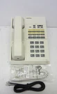 Iwatsu Omega Ix-mkt 104076 8-BUTTON Multi-line (white) *yellowed*. Fixed Price $40.00.