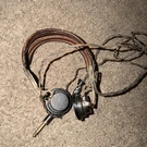 Vintage Receiver Headset ANB-H-1 Western Electric Radio Headphone Leather As Is. Fixed Price $24.00.