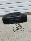 Magnavox Turbo Bass Boombox Radio And Cassette Player AW7590 Works! Aux In. Fixed Price $75.00.