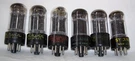 Lot Of (6) Sylvania-made Tubes,radio,twin TRIODE,6BL7,6BX7GT,6BL7GTA. Fixed Price $20.95.