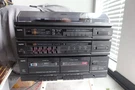 Vtg Sanyo Stereo Music System GXT848U Main Unit -phono Tape Radio-no Speakers. Fixed Price $95.00.