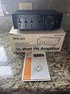 Realistic Mpa 35A Public Address Amplifier Watt Model 32-2027A Solid State. Fixed Price $40.99.