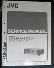 Jvc CD-S200 Cassette Deck Service Manual Original. Fixed Price $29.99.