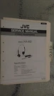 Jvc HA-M2 Service Manual Original Repair Book Stereo Headphones Pages. Fixed Price $19.98.