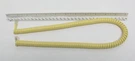 New Telephone Handset Cord - 12' Western Electric Yellow Modular. Fixed Price $9.99.