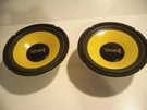Near Mint Pair (2) Thump! T1005P System 350 Watts Car Yellow. Fixed Price $129.95.