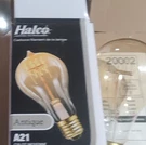 Edison Filament Bulb Halco A21 Antique 60W Clear White Glass Classic. Fixed Price $5.50.