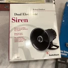 Safe House Two Sound Weatherproof Electronic Siren Vintage Radio Shack Alarm Nos. Fixed Price $20.00.