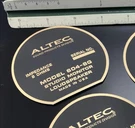 Altec 604-8G Rear Badge For Horn Driver Aluminum Lansing New & Nice!. Fixed Price $39.99.