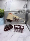 Vintage Conair Styler 1250 Attachments & Box Only Hair Dryer Not Included Read. Fixed Price $14.39.