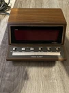 Timex Clock Company Digital Alarm Model 5209-5A Woodgrain Look Vintage 80S. Fixed Price $25.00.