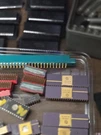 Lot Of Interface Ics Control Data Motorola Sems Ceramic Gold Contacts Box Mpns. Fixed Price $700.00.