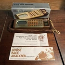 Vintage 1979 Advanced Handicapping Electronics Horse Race Analyzer Computer. Fixed Price $39.99.