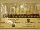 Allen Bradley (25) RC32GF272K Watt 2700 Ohms 10% Tolerance.. Fixed Price $14.95.