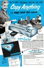 1957 Print Ad Apeco Auto-stat Dial Matic Photocopier Copy Anything Desk Top. Fixed Price $9.95.