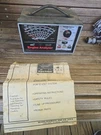 Vintage Sears Engine Analyzer 28 21423 W/ Manual & Cables Made Usa. Fixed Price $37.00.