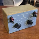 Hewlett Packard Attenuator Set Model 350B Watt 600 Ohm 1950S. Fixed Price $150.00.