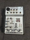 Behringer Eurorack UB502 Compact Mixer Tested And Working No Power Cord. Fixed Price $24.99.