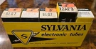 Lot Of 5 Sylvania Electronic Tubes 2-6EQ7 , -6GH8A 1-12AF3 6AW8A. Fixed Price $17.00.