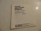 Kawai Organ (K)E120(N) Schematics Diagrams Service Repair Manual. Fixed Price $9.57.