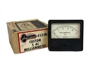 Phastron Ac Milliamperes Panel Meter 0-5MA (4 1/2IN X 1/8IN). Fixed Price $22.49.